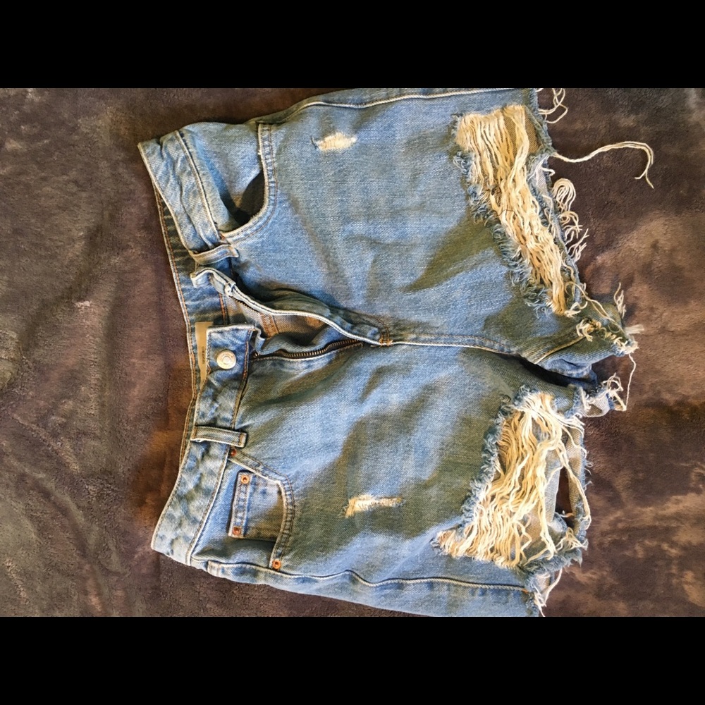 Mom jean shorts